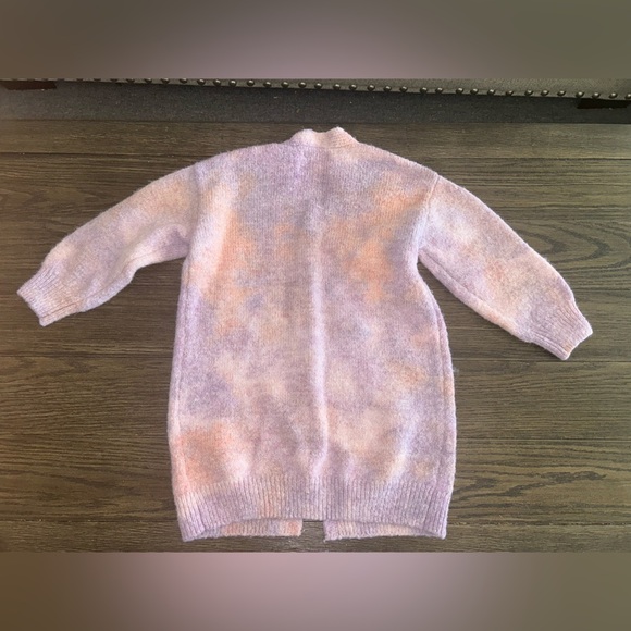 Zara Pink and Orange Women's Cardigan - Picture 5 of 6